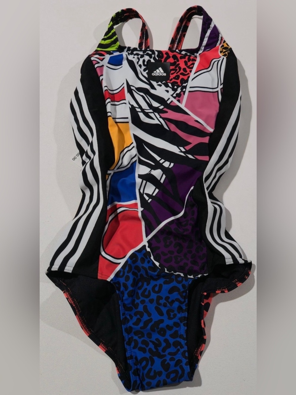 40” adidas Women’s Multicolor One-Piece Swimsuit